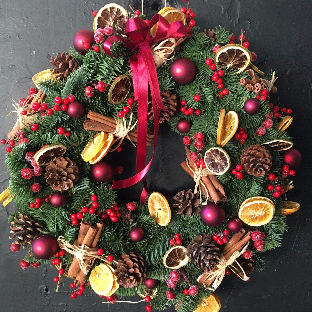 Christmas decoration, Christmas flowers, Christmas wreath