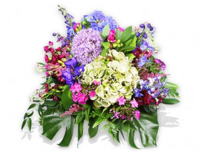 Pink and Blue Flowers Posy