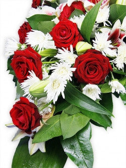 Roses, Chrysanthemum and Lilies Funeral Spray