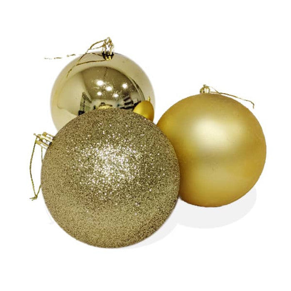 50 x Gold Baubles