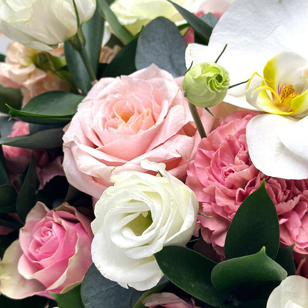 Elegance in Pink Hat Box