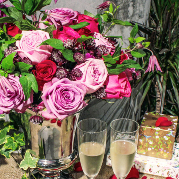 Flower Workshop for 2 with Prosecco