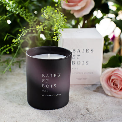 Scented Candle No55 'Baies et Bois'