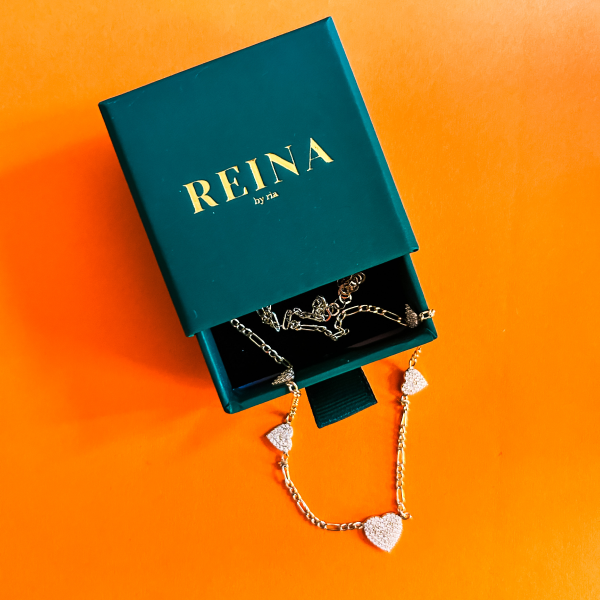 Seoul Heart Necklace - Pearl