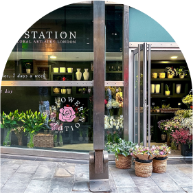 Flowers delivered by Flower Station