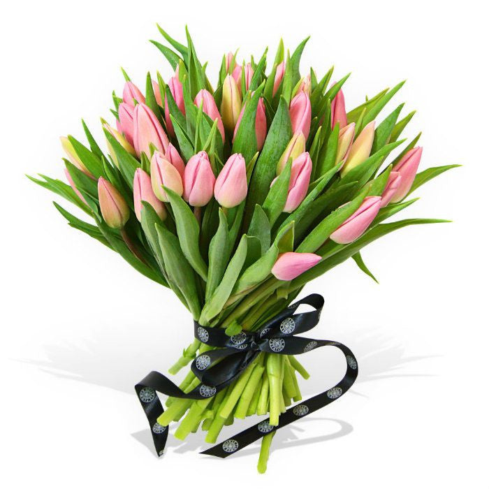 Pink Tulips Bouquet