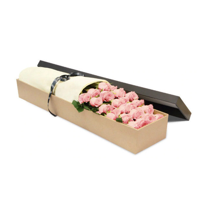 36 Luxury Pink Roses Gift Box