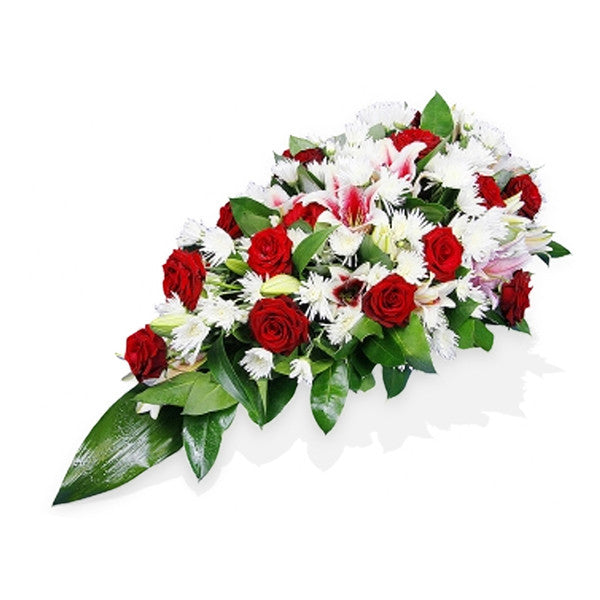 Roses, Chrysanthemum and Lilies Funeral Spray