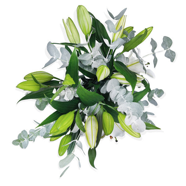 White Lilies in a Vase